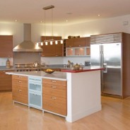 Natural Cherry – Contemporary Style Kitchen