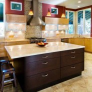 A mix of country style and contemporary  style Kitchen in Morgan Hill